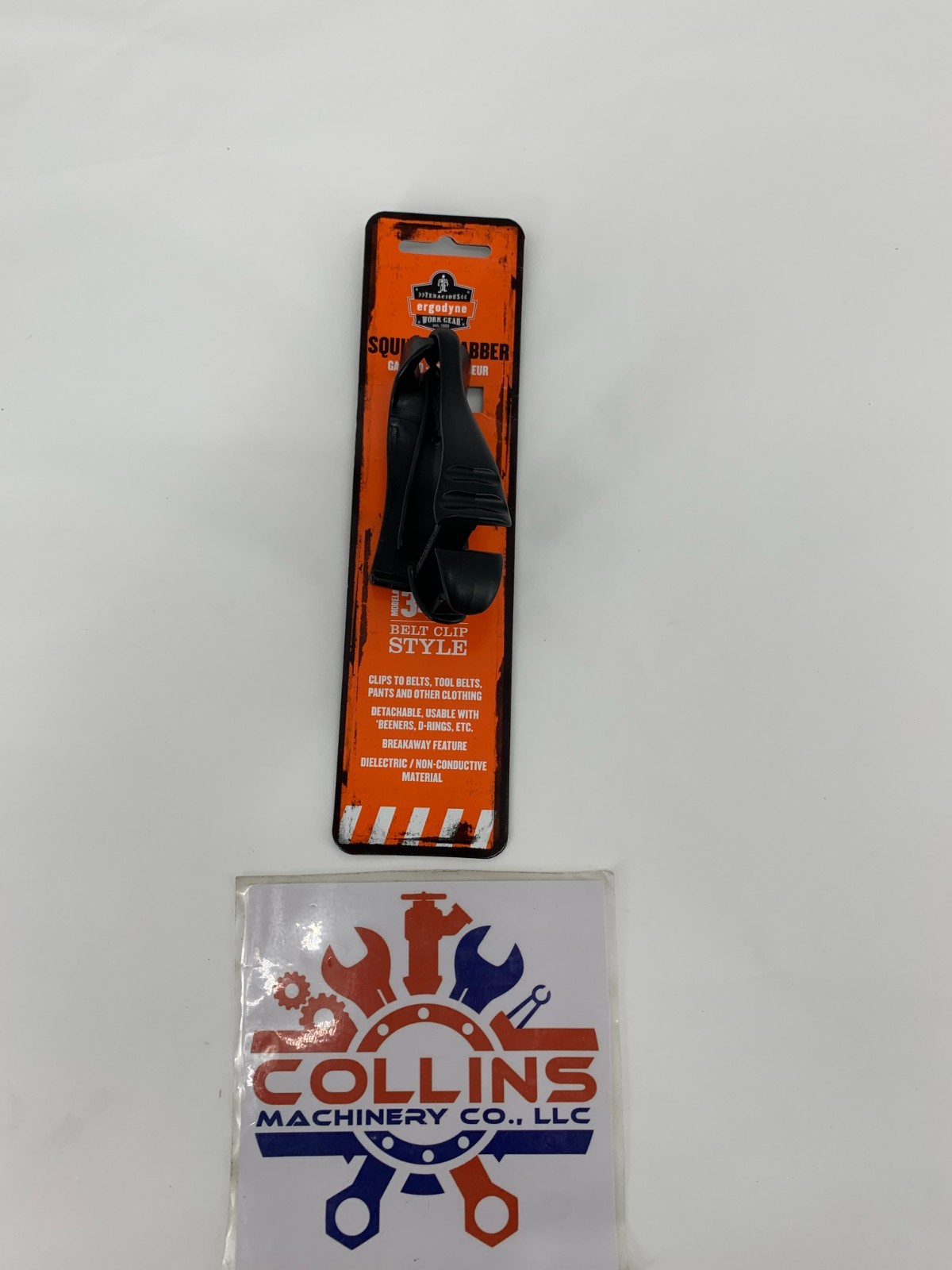 Ergodyne Squids 3405 Grabber Belt Clip Style Black