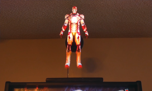 Iron Man PINBALL HOLOGRAM TOPPER