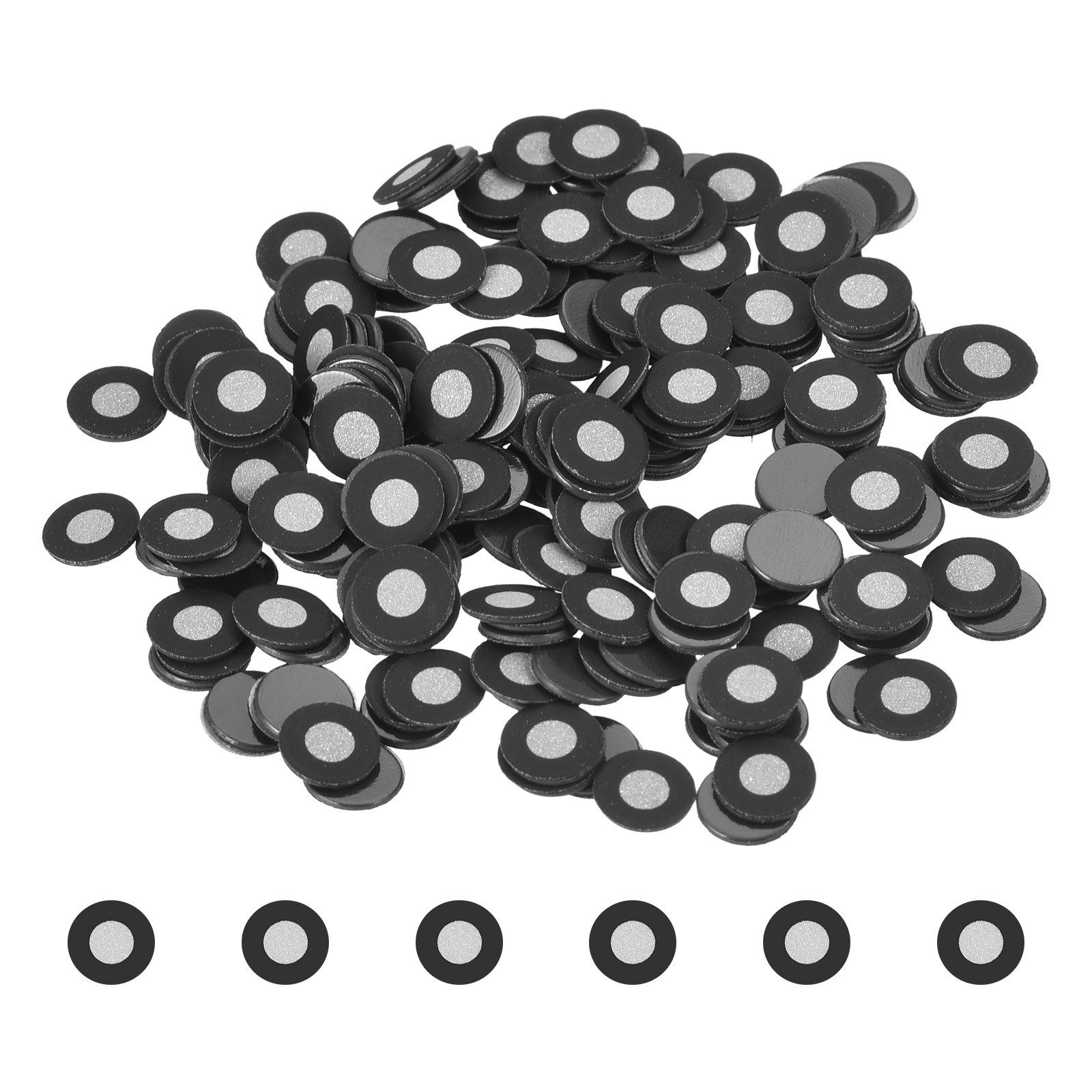 200Pcs 3mm Magnetic 3D Scanning Markers Dots PET Round High Reflective Dots