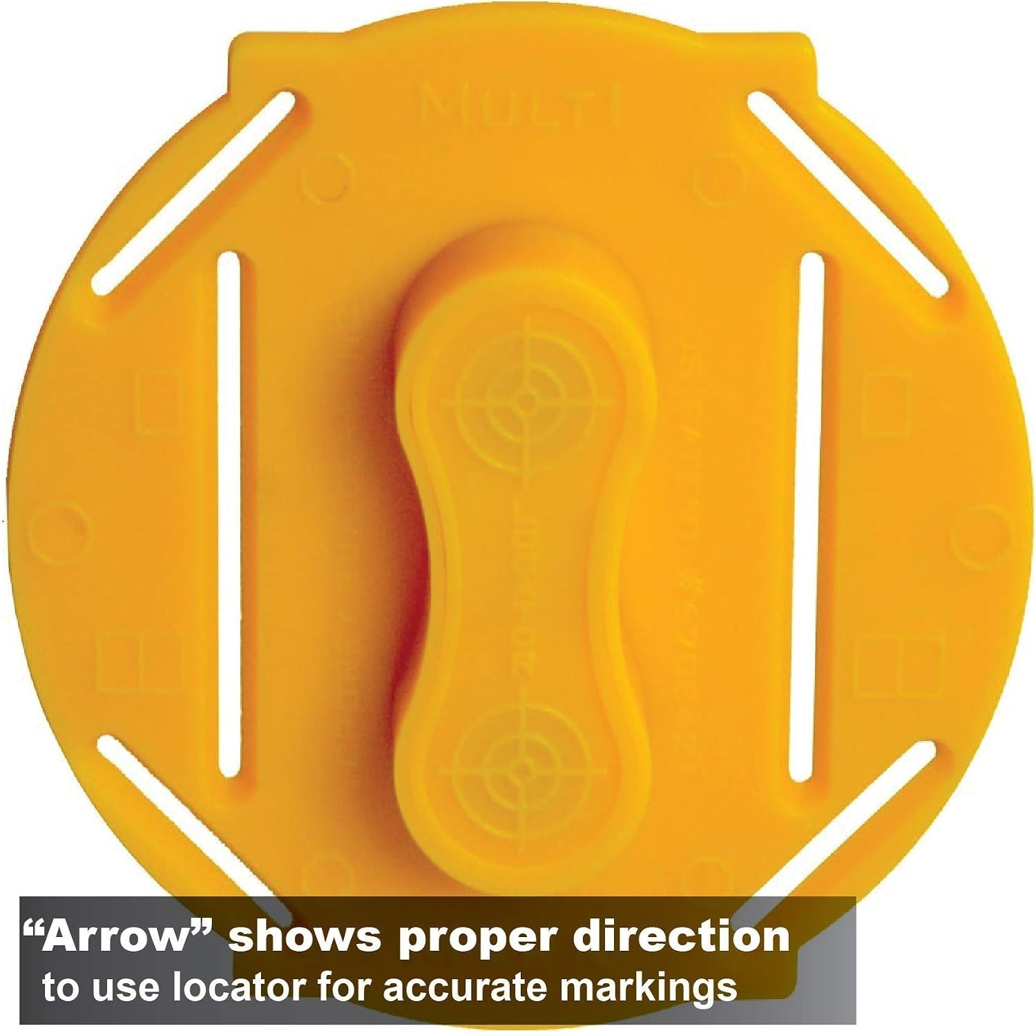 Quick & Effortless Drywall Cutouts - Multi Mark Locator Tool with 2 Targets