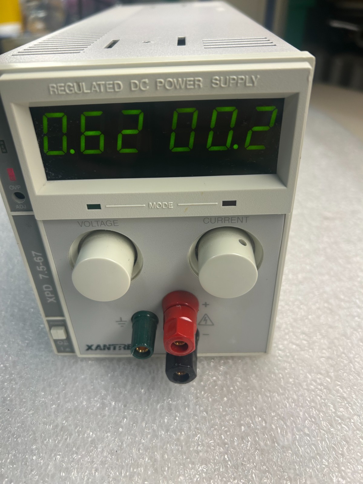 Xantrex XPD 7.5-67 Regulated DC Power Supply - Powers up!