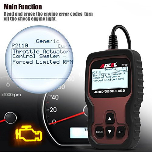 ANCEL JP700 OBD2 Diagnostic Code Reader Japanese Car Vehicles Engine Check Fault