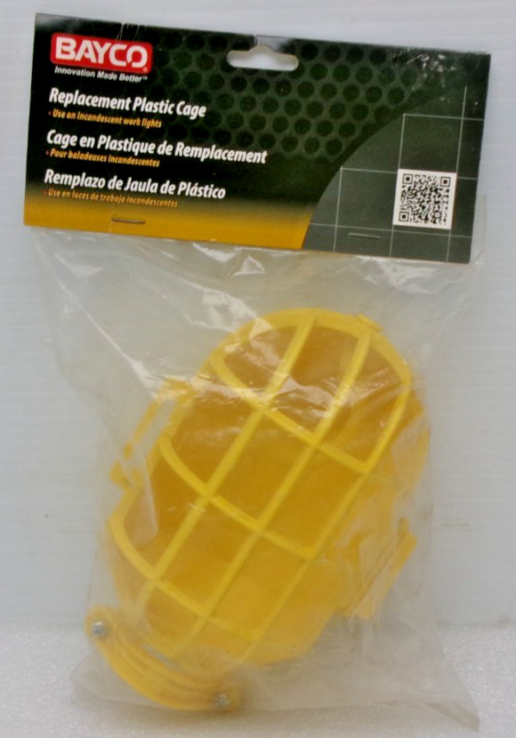 BAYCO Replacement Plastic Cage w/ Hook for Work Lights #552C