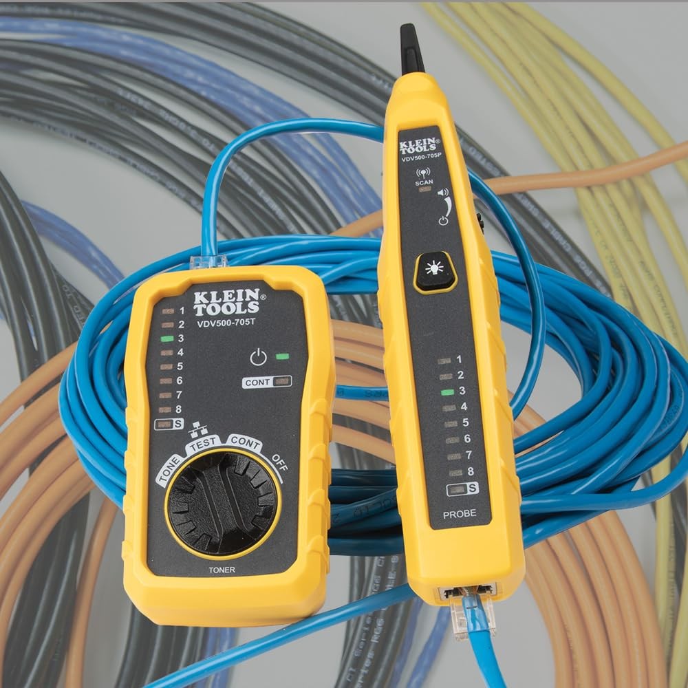 Klein Tools VDV500-705 Wire Tracer Tone Generator and Probe One Size, Multi