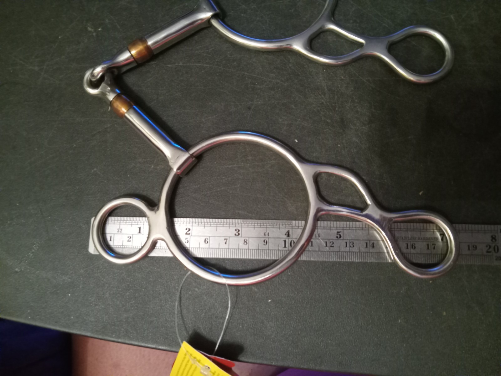 New Wonder Bit snaffle copper rollers 5 in mouth
