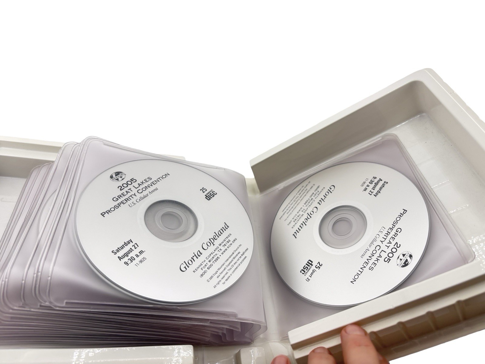 2005 Great Lakes Prosperity Overflow Convention Kenneth Copeland 31 CD Set