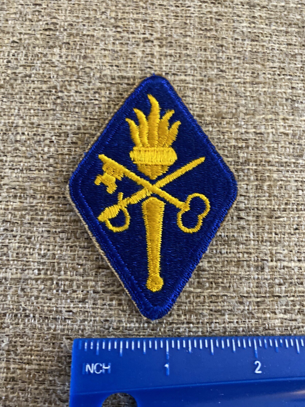 1950’s-1960’s US Army Quartermaster School Patch Training INV4871