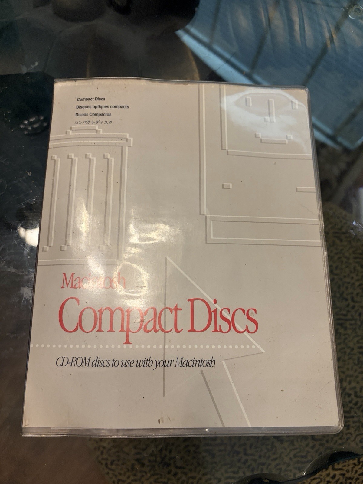 Vintage Apple Install Disk CD Mac OS 8 9