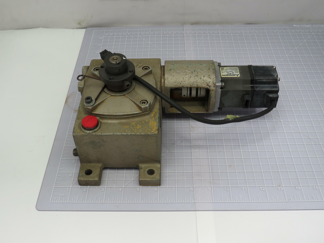 BELLPONY NPO12 ROTARY INDEX TABLE W HC-MF23 AC SERVO MOTOR T190398