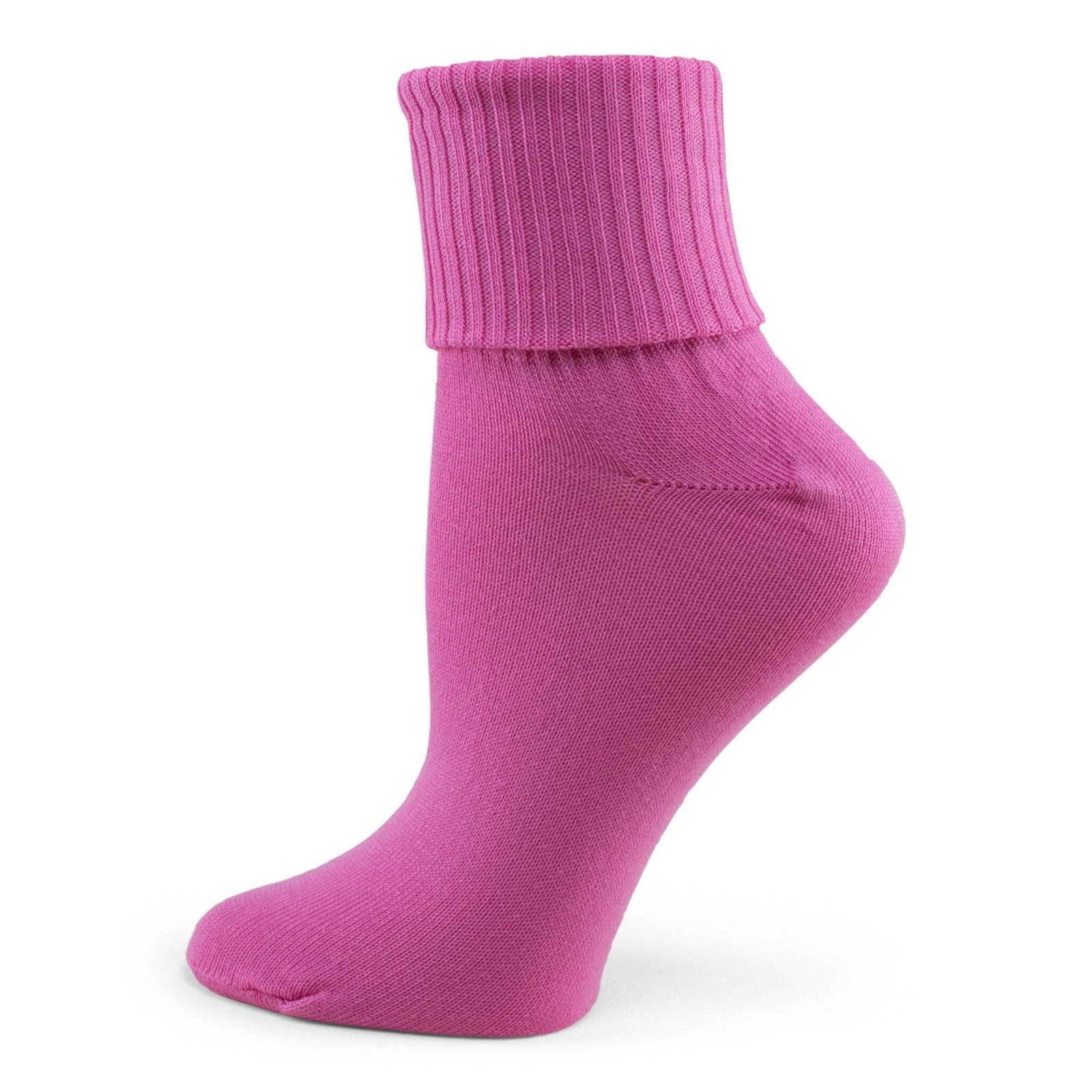 Women's Triple Roll Bobby Sock (4855)