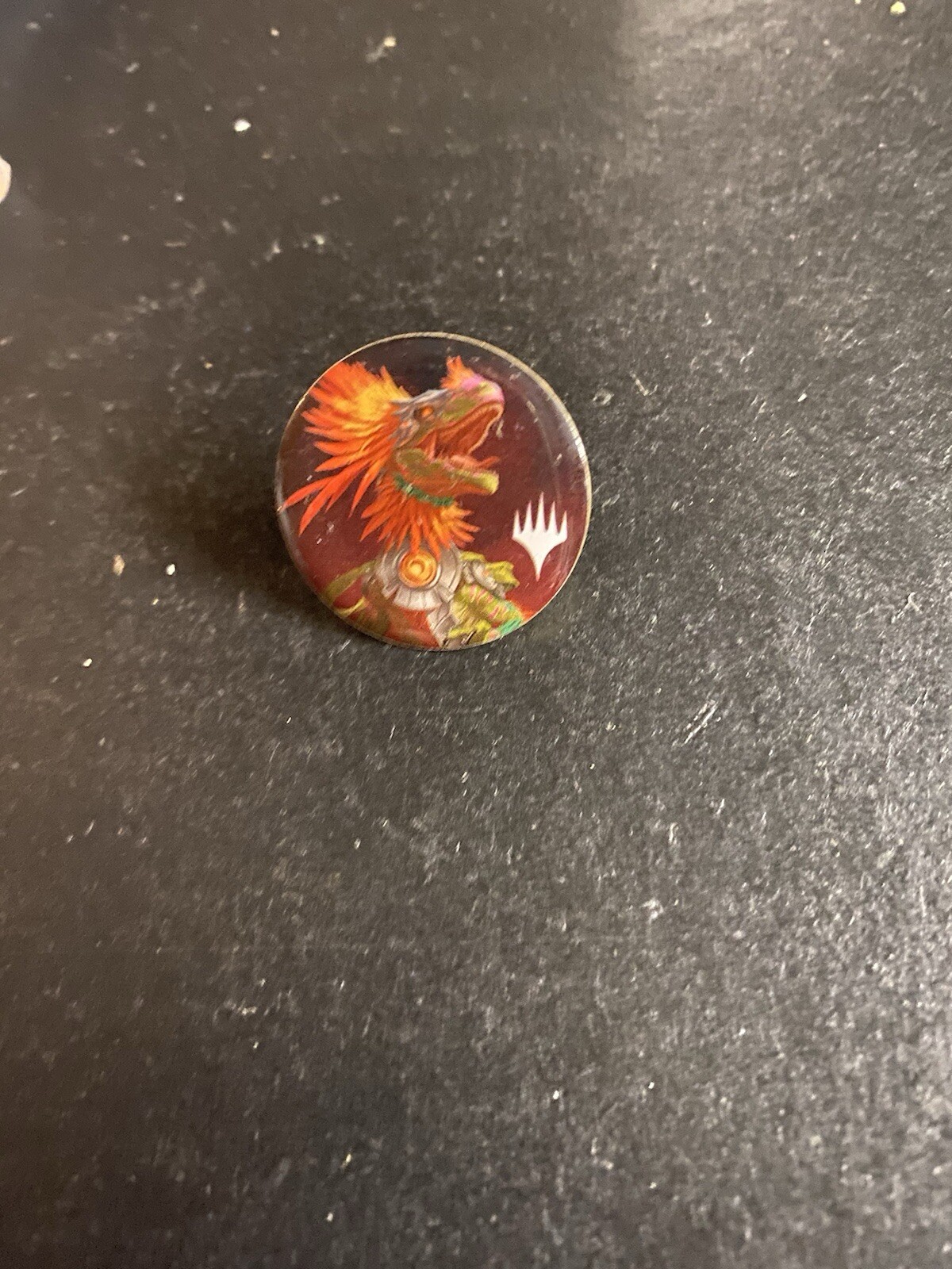 MTG Lost Caverns of Ixalan Prerelease Promo Enamel Lapel Dinosaur Pin