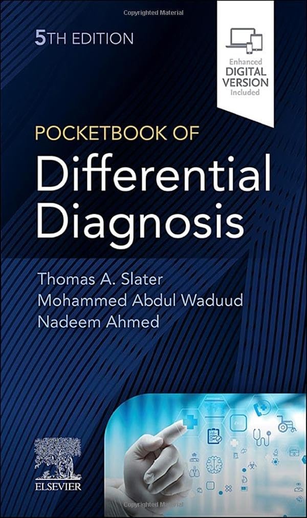 POCKETBOOK OF DIFFERENTIAL DIAGNOSIS 5ED (PB 2022) Paperback IN