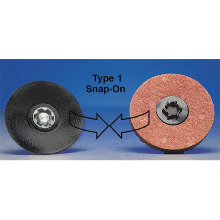 Merit 69957399753 Quick Change Disc, Alo, 1In, 60G, Tp, Pk100