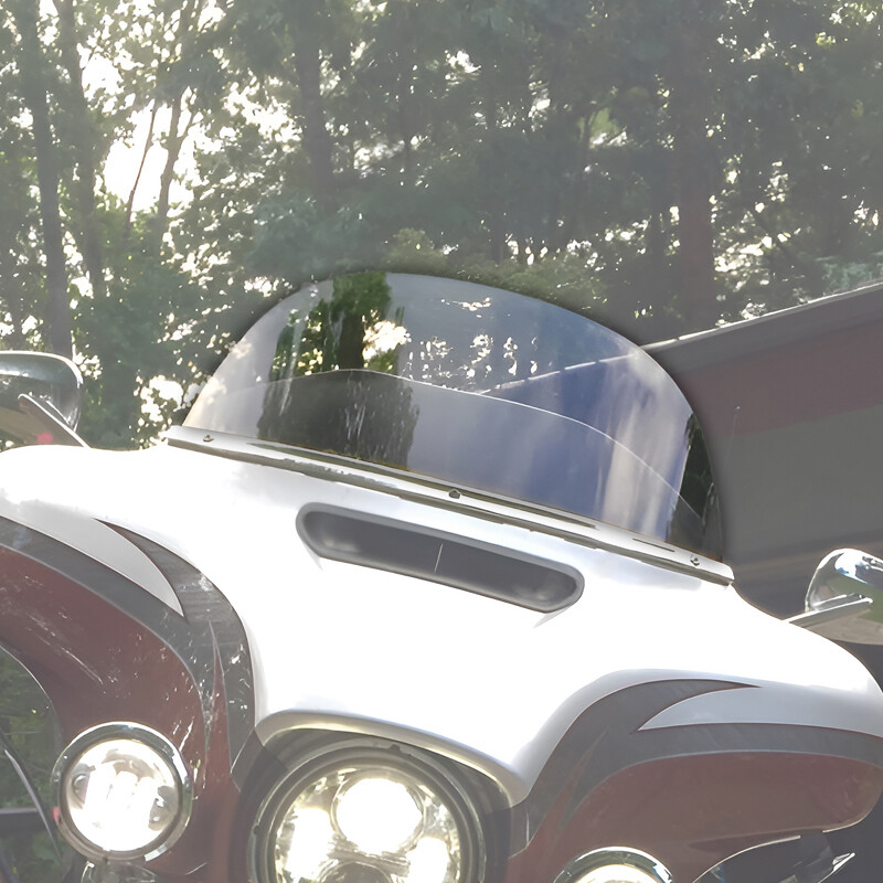 Clear Windshield Windscreen Fit For Harley Electra Glide Ultra Classic 2014-2024