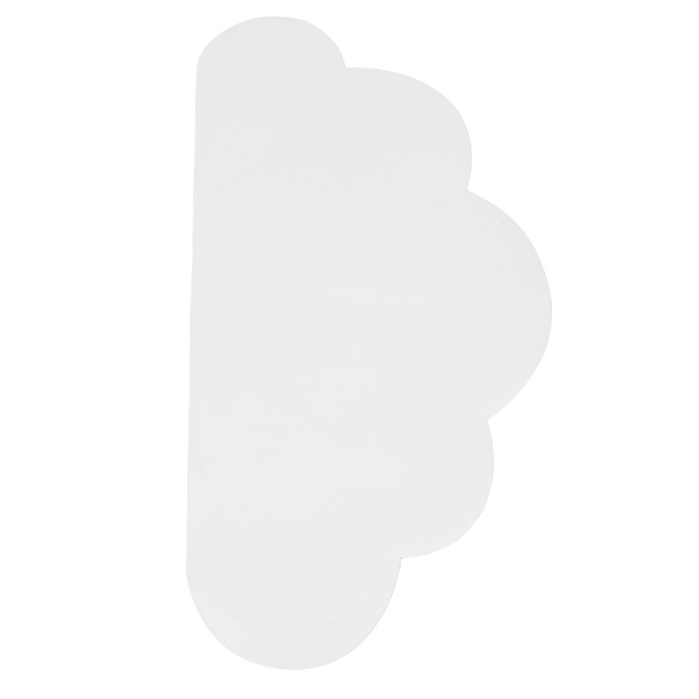 3 Pack Removable Cloud Whiteboard Stickers Reusable Dry Erase Wall Labels
