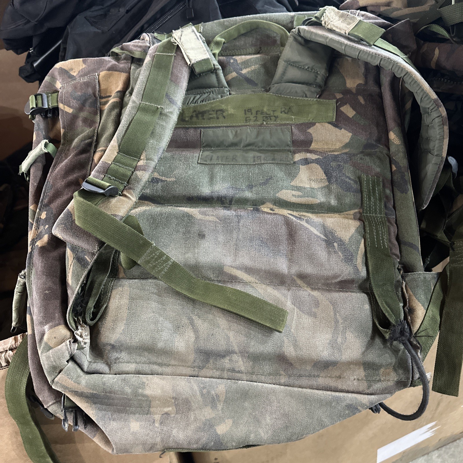 BRITISH ARMY DPM IRR BERGEN RUCKSACK SHORT BACK PACK - Grade 2