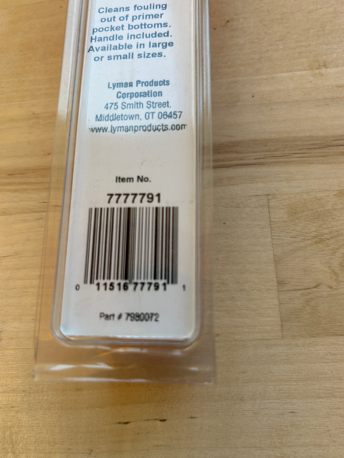 Lyman Prier Pocket Cleaner - Small