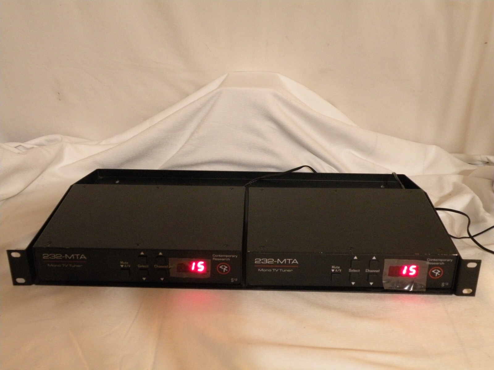 Contemporary Research 232-MTA Mono TV Tuner, 125 Channels in Off-Air, Lot of 2