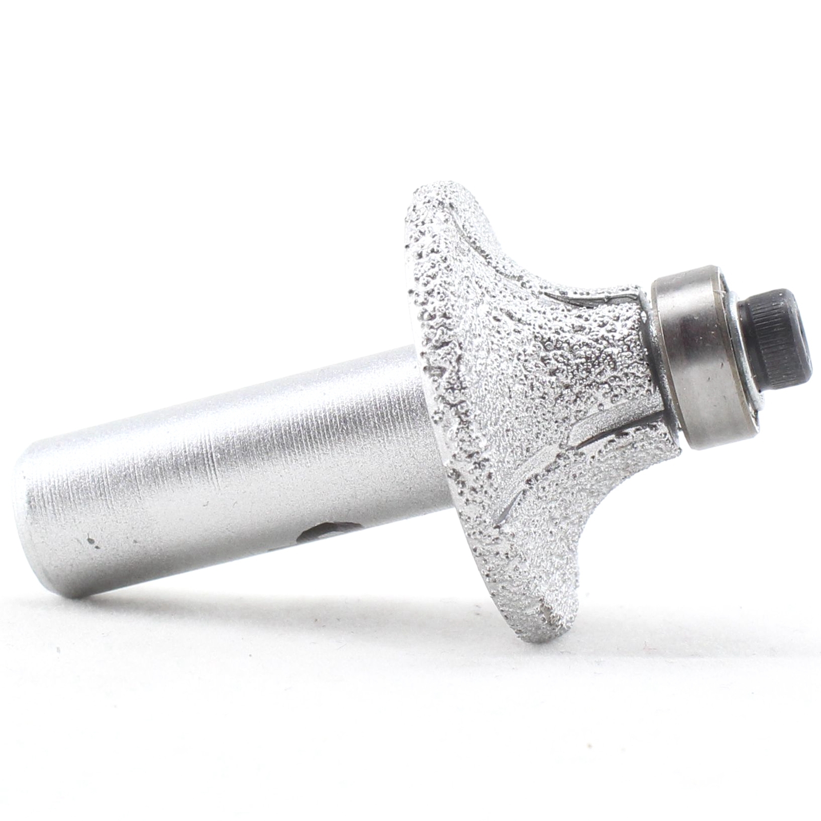 10 mm Head Radius Brazed Router Bit 1/2-Inch Shank with Bearing