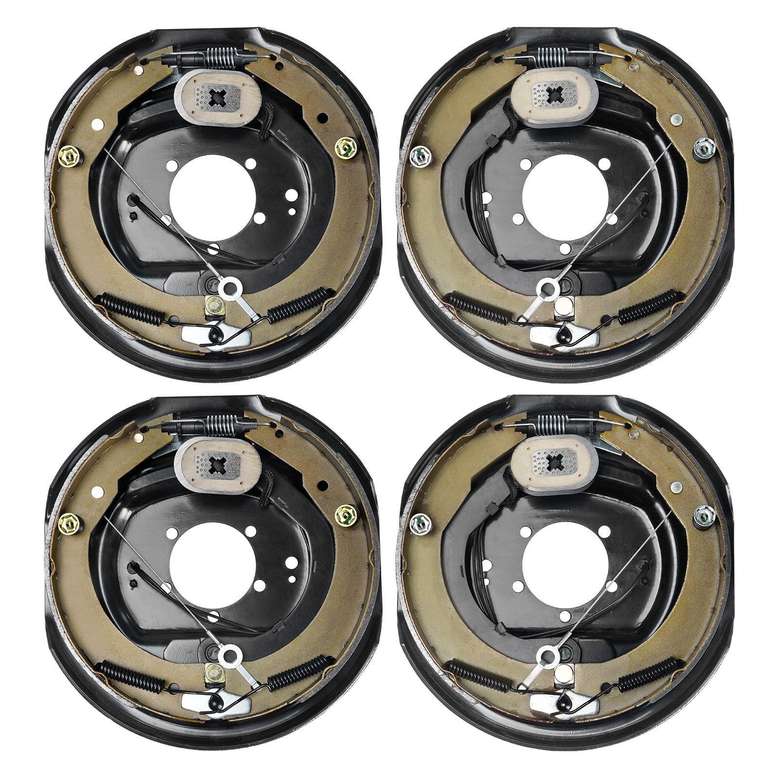 12x2in 7000lb Electric Brake Assembly Self-Adjusting Trailer Use