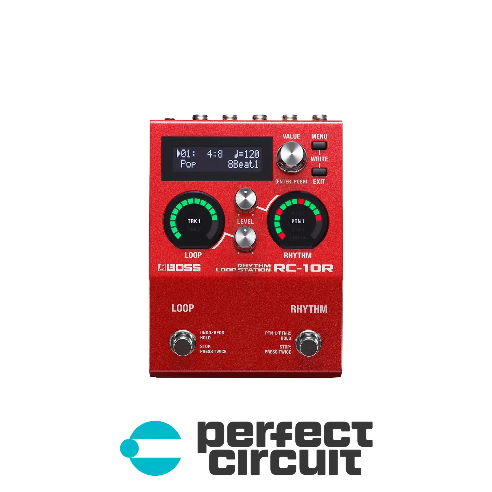 Boss RC-10R Rhythm Loop Station Pedal Looper EFFECTS - NEW - PERFECT CIRCUIT