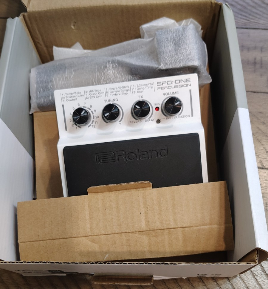 Roland SPD-1P SPD ONE PERCUSSION Electronic Percussion Pad White