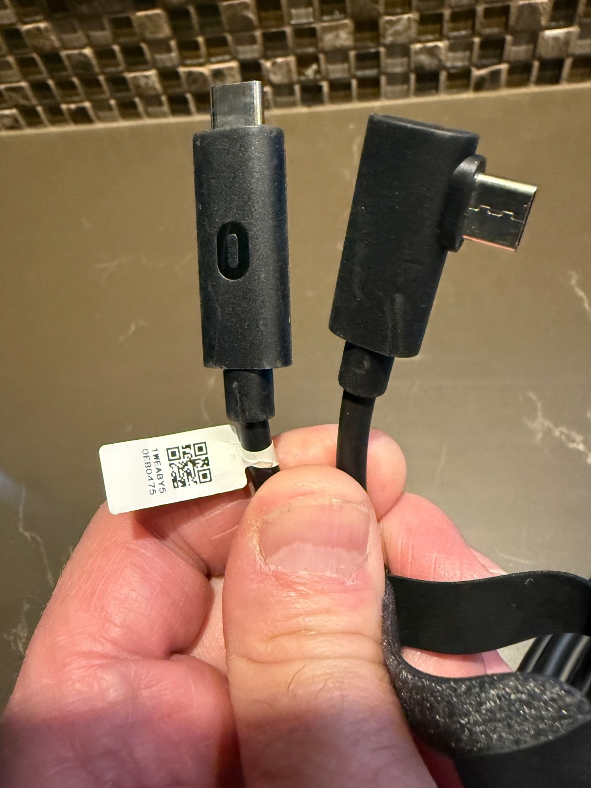 OCULUS QUEST LINK CABLE USB 3 Type-C 5 METERS (16 FT) Black