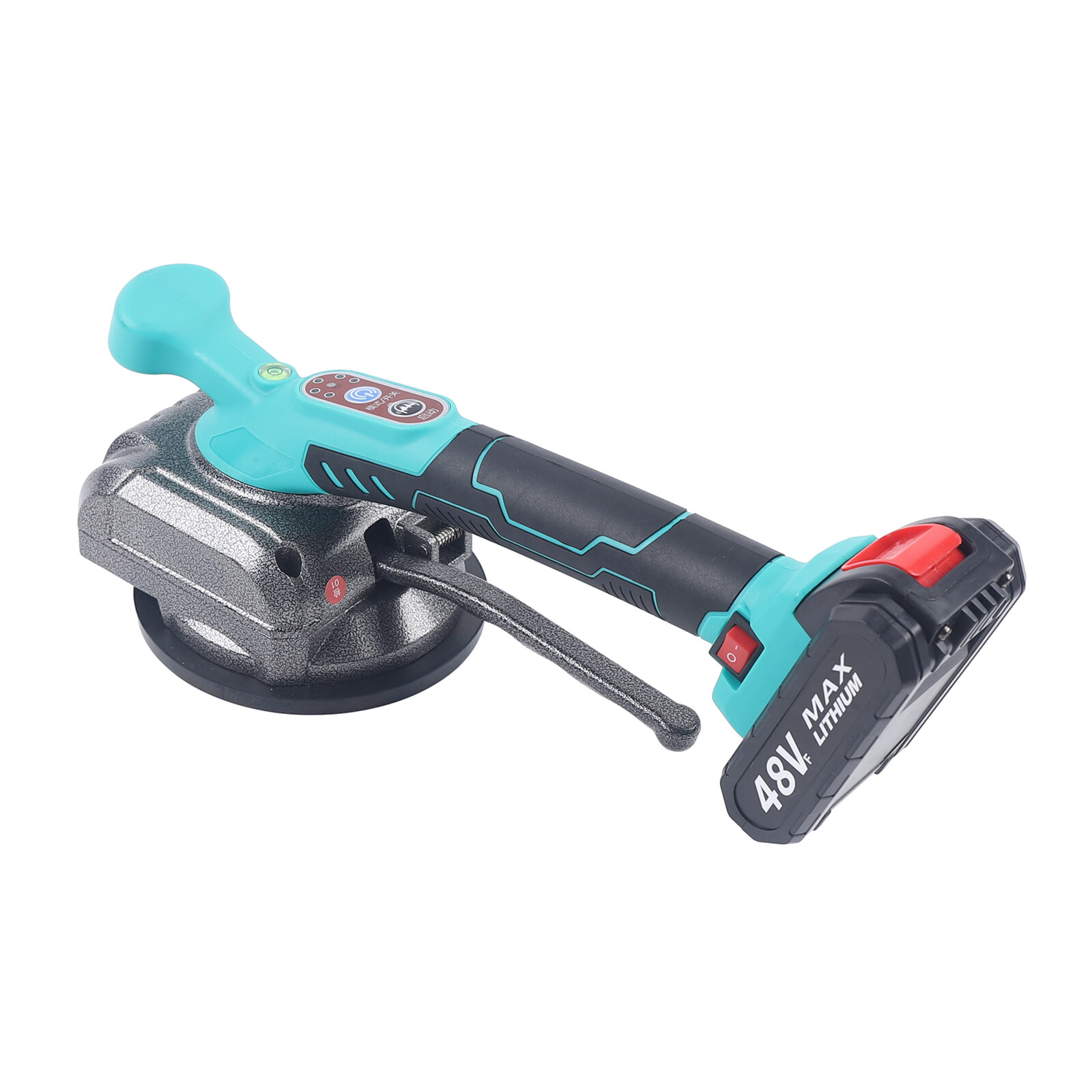 Tile Vibrator Suction Tiling Machine 5-speed Floor Laying Leveling Tool +Battery