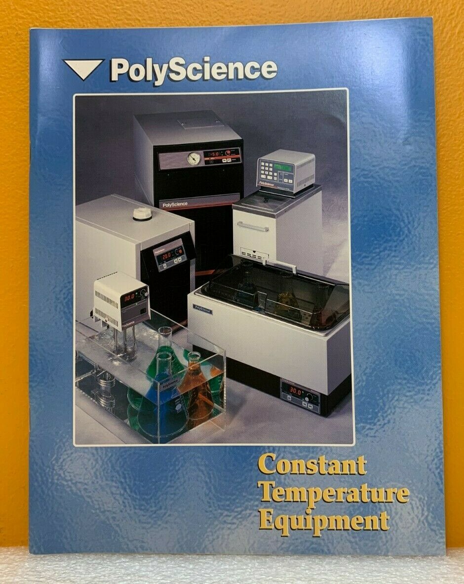 PolyScience Constant Temperature Equipment Catalog.