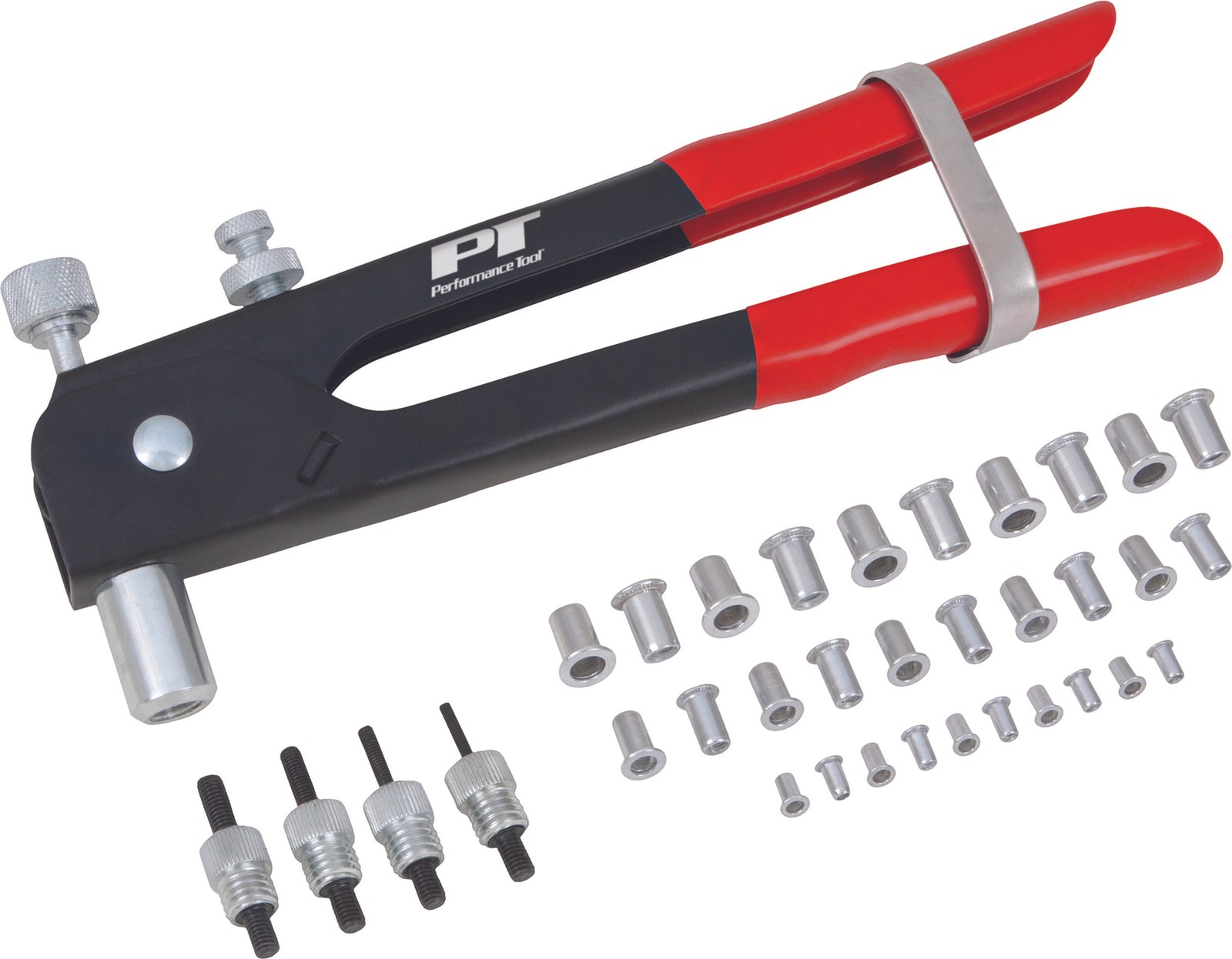 Performance Tools W2006 Threaded Insert Rivet Tool Kit - SAE - 45 Piece