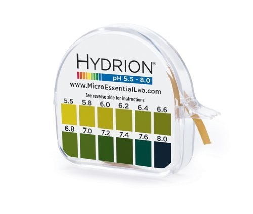 pH Test Strips 15 Foot Roll with Dispenser for 5.58.0 Range