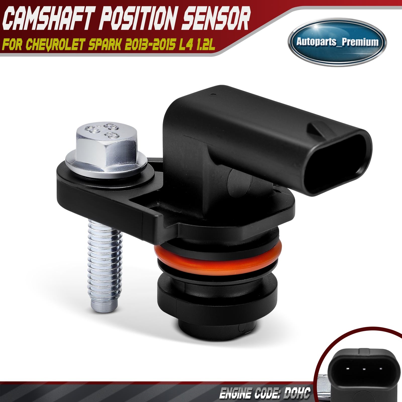 Engine Camshaft Position Sensor for Chevrolet Spark 2013 2014 2015 L4 1.2L GAS