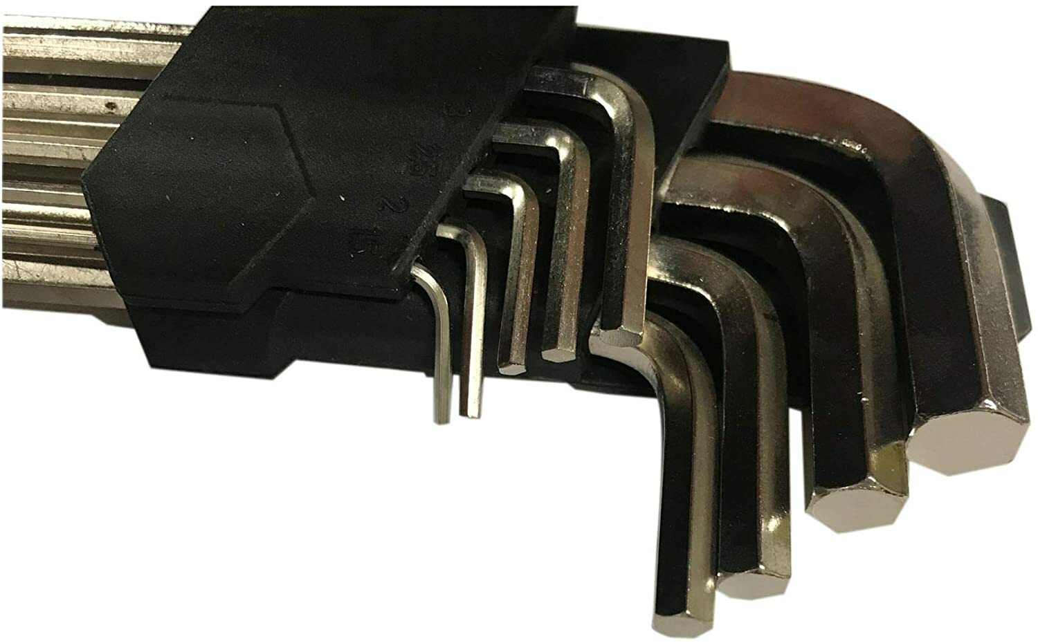 9 Piece Offset Extra Long Reach Tamperproof Solid End Torx Torque Star Key Set