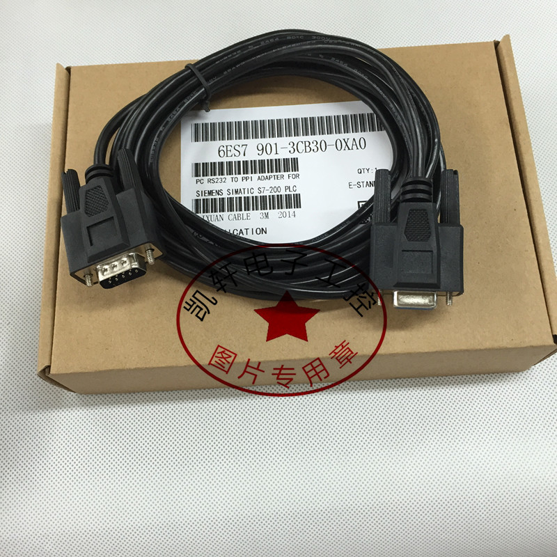 NEW For SIEMENS S7-200 6ES7901-3CB30-0XA0 PLC programming cable  #H3523 YD