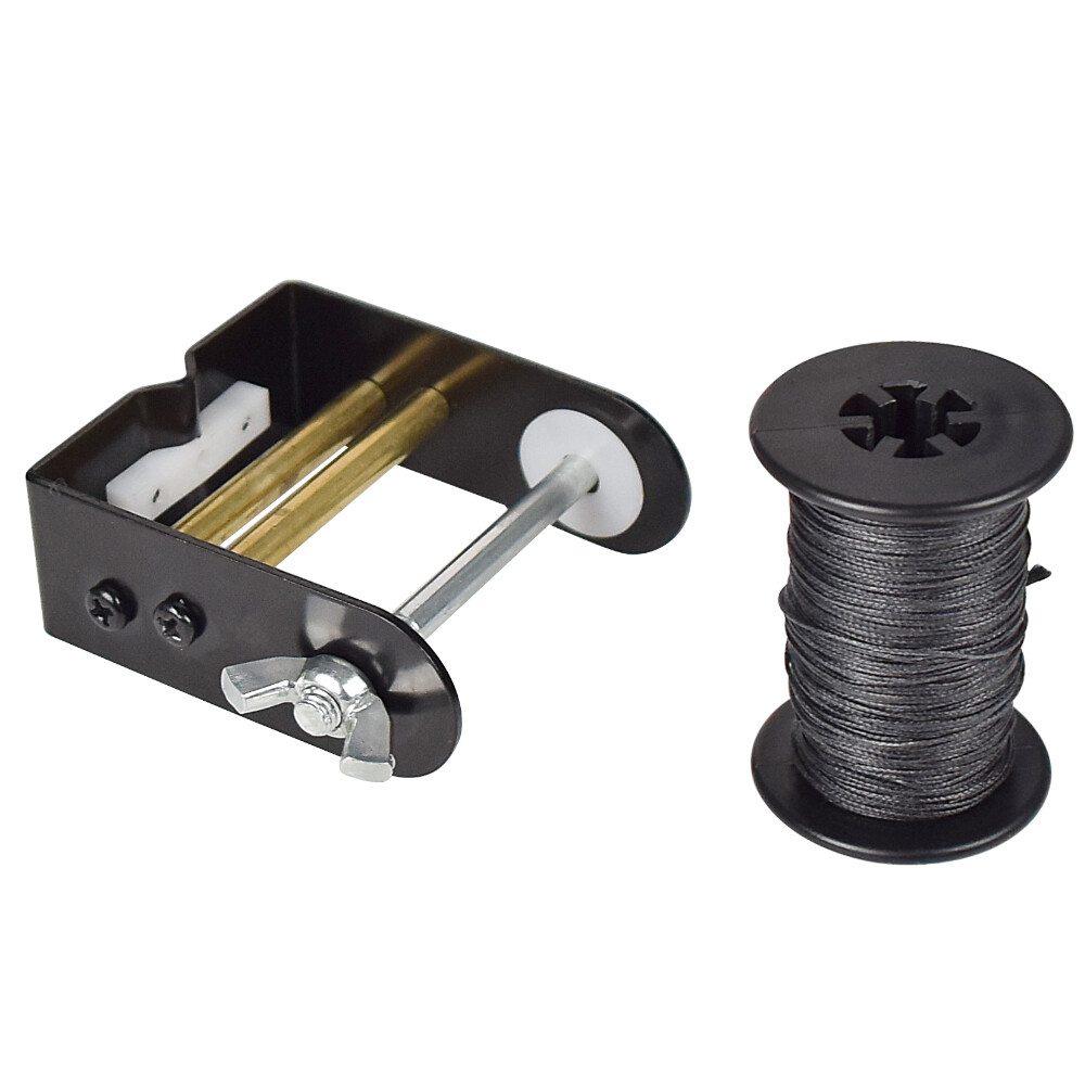 1X Bowstring Serving Tool & 1X 0.018" Thick Thread Archery Protecting Bow String