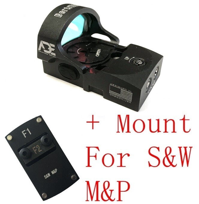 ADE RD3-013 Bertrillium RED Dot Sight + F1 Smith Wesson SD9 SD SD40 SD9VE Shield