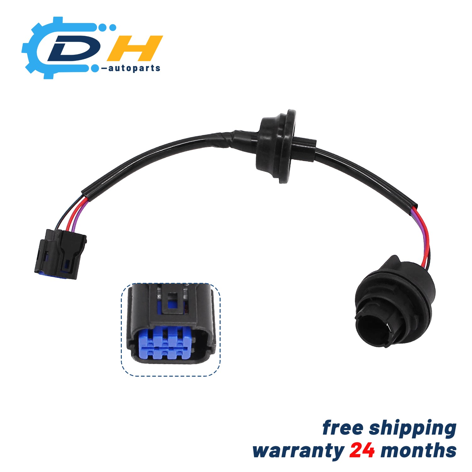 LH or RH Outer Tail Lamp Wiring Harness 92491-M7000 For 2019-2023 Kia Forte