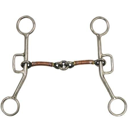 Showman Stainless Steel Sliding Gag Bit w/ 6.75" Cheeks
