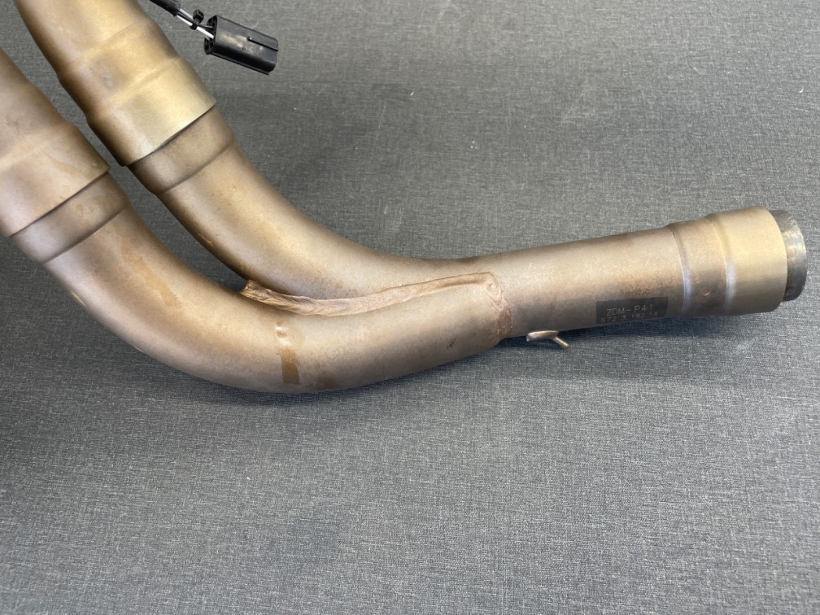 2022 Ducati Scrambler Engine Exhaust Header Manifold 4PC Genuine OEM