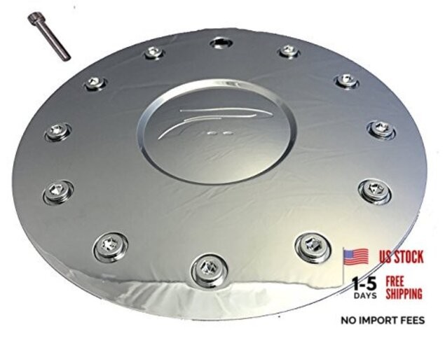 Chrome Platinum Shield by Ultra Wheel Rim Center Cap 89-9215 61002285F-1