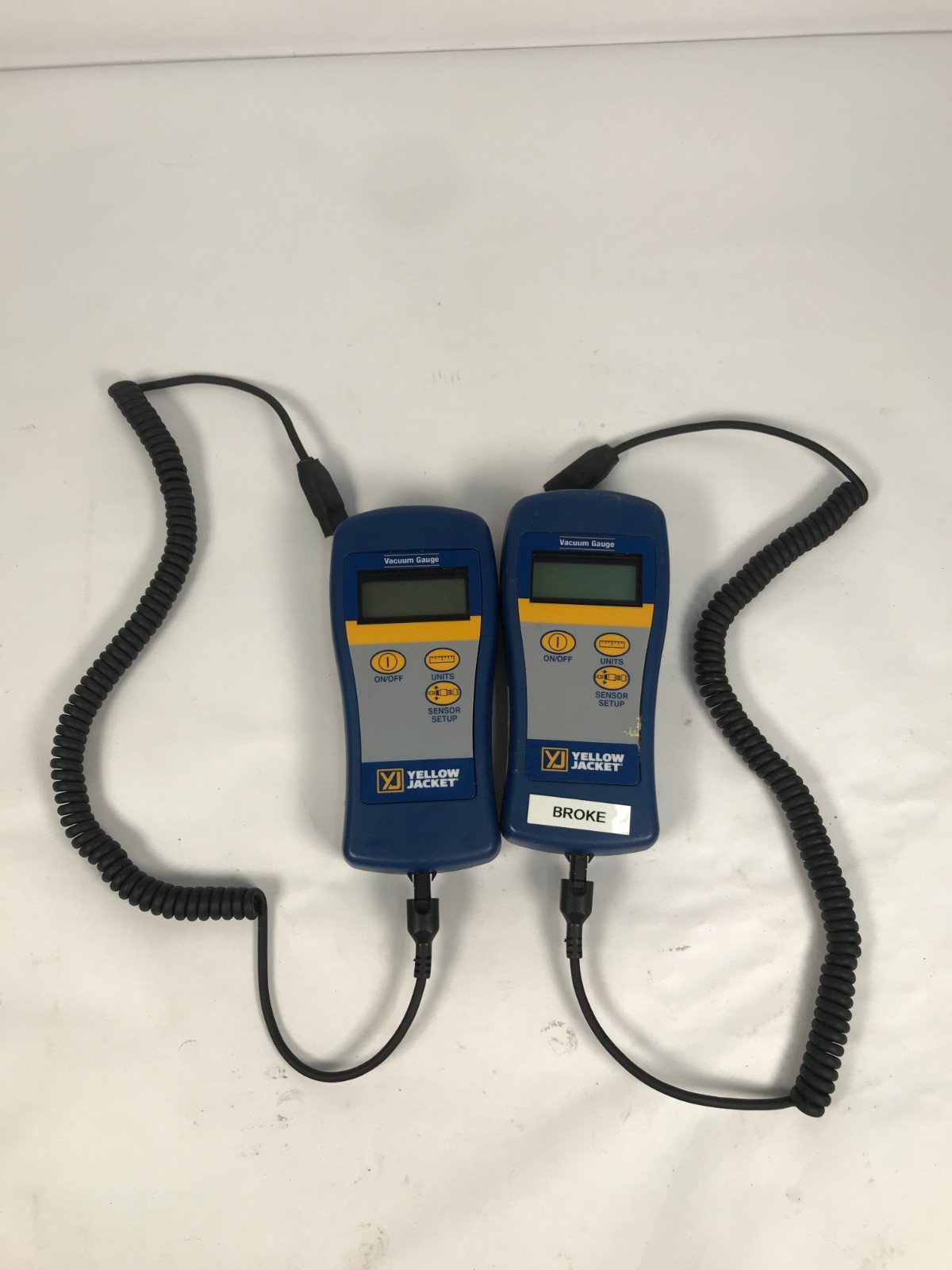 Lot of 2 - Yellow Jacket Vacuum Gauge Sensor