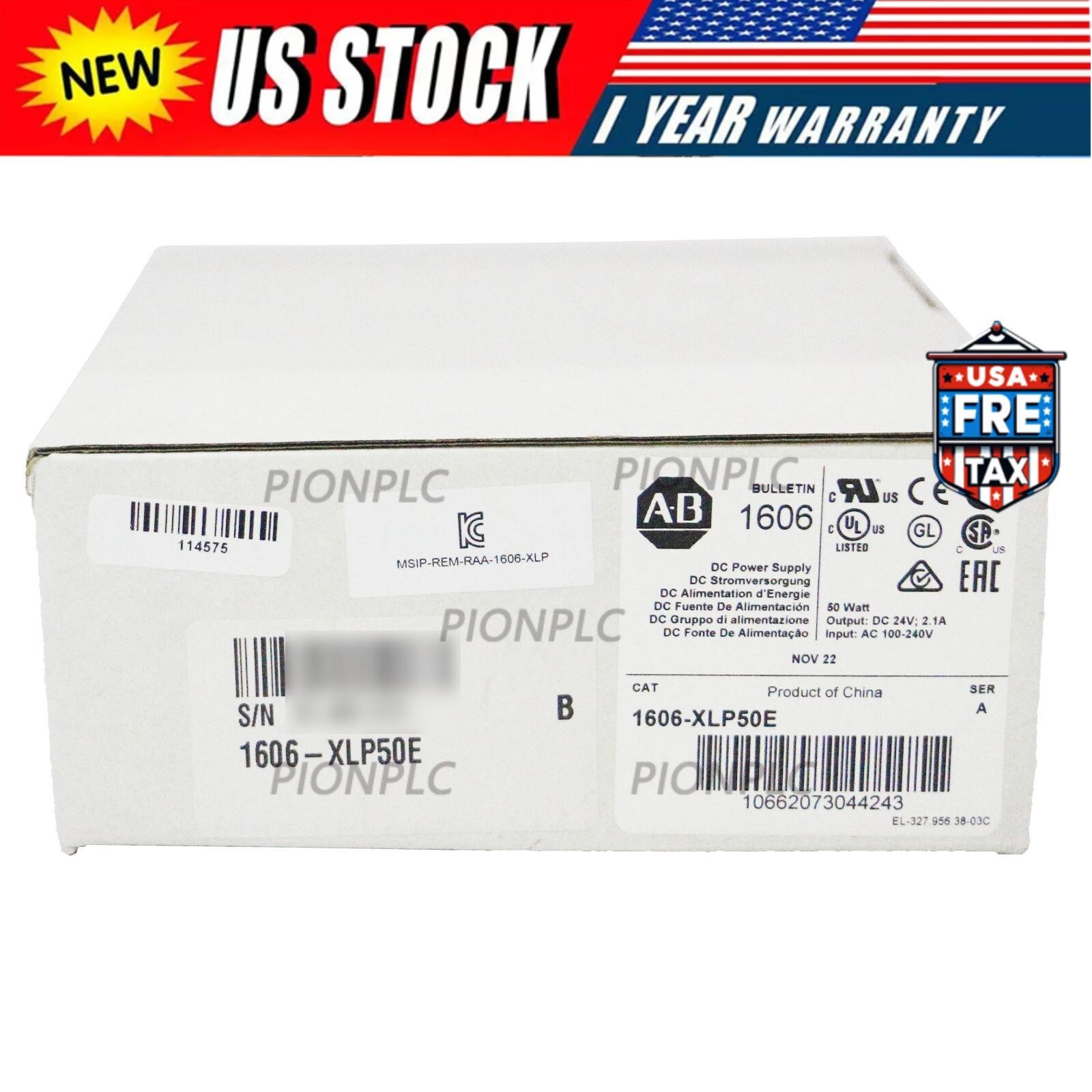 1606-XLP50E NEW AB Power Supply In Box 1606XLP50E AB US Free Tax