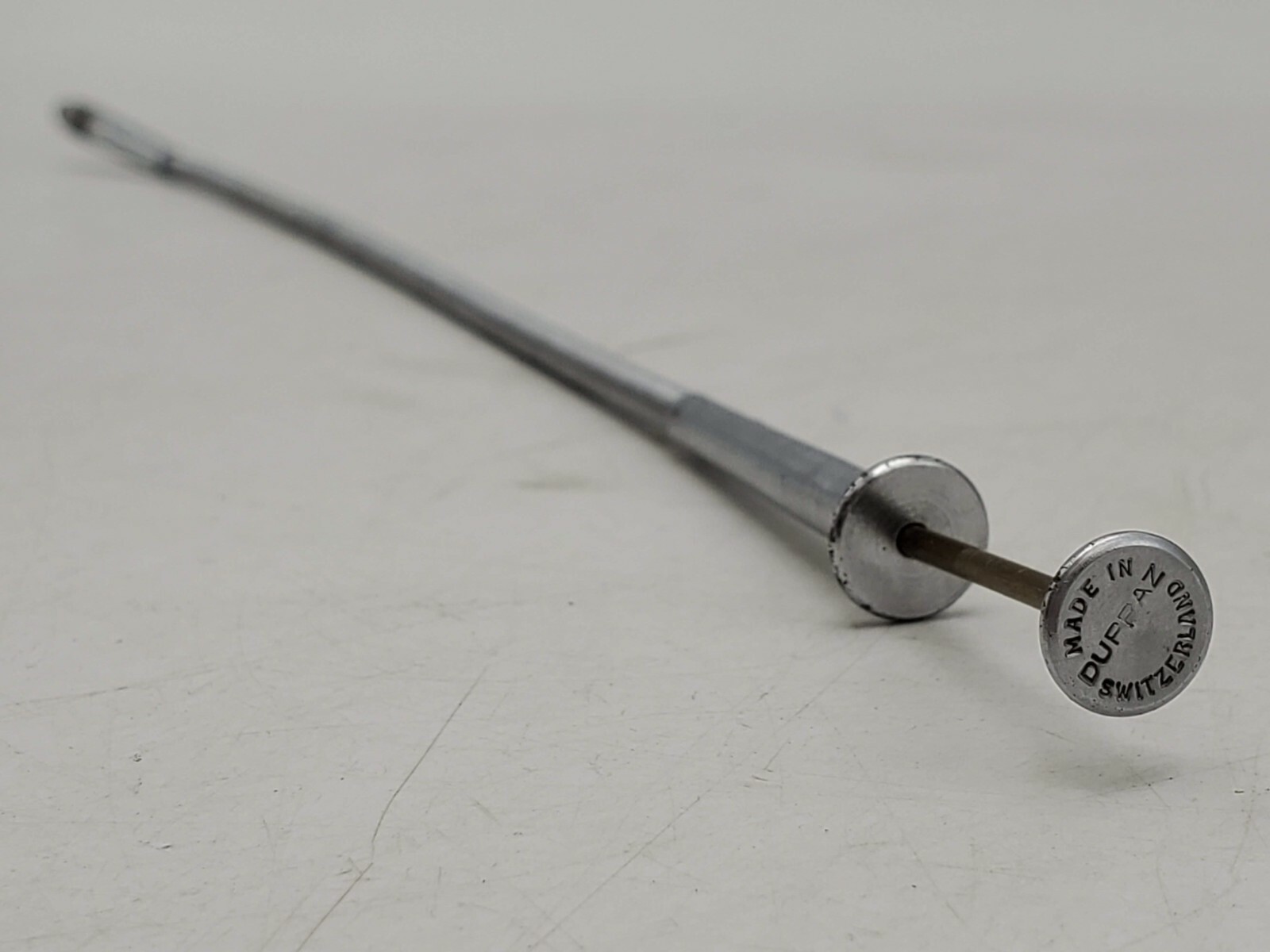Vintage Duppaz All Metal 35mm SLR Camera Shutter Cable Release 10" - Switzerland