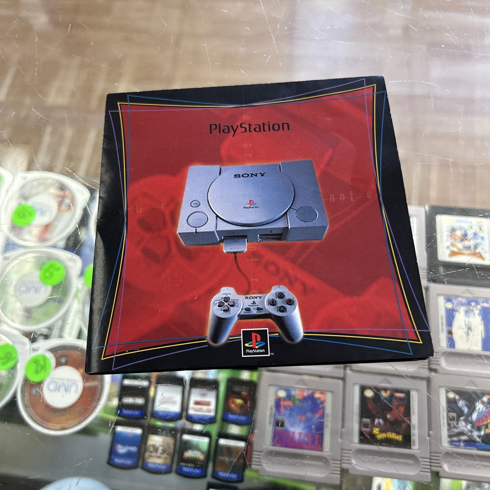 Sony PlayStation Peripheral Insert 1996 Original