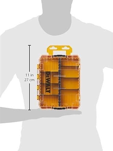 DEWALT Tool Box Tough Case Medium DWAN2190 Stackable 6 dividers organizer