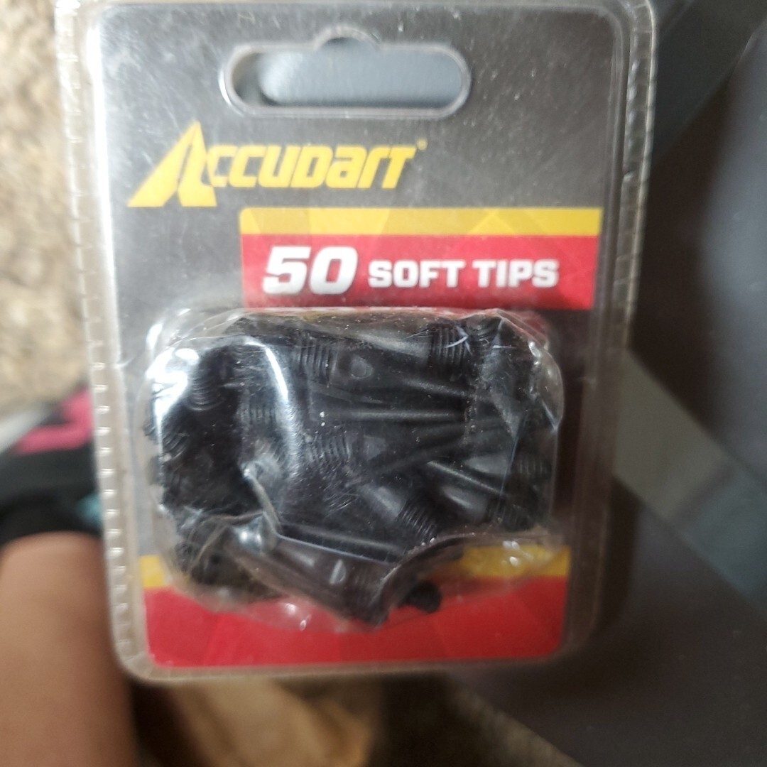 ACCUDART 50 Pack Soft Tip Darts Size 2BA Indoor Sporting Game New