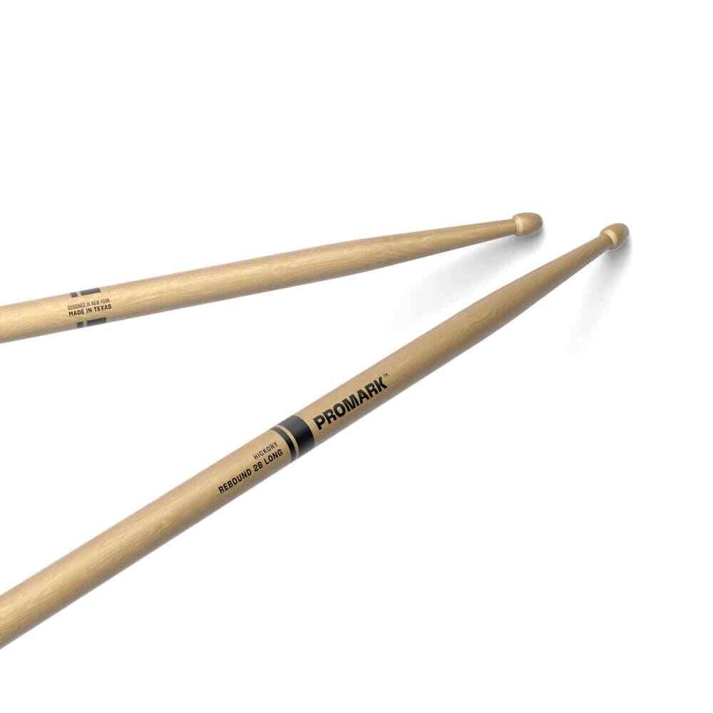 ProMark Rebound 2B Long Hickory Wood Tip Drum Stick