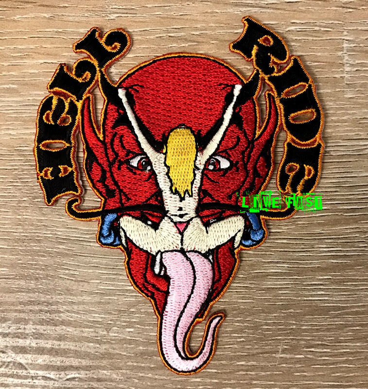 HELL RIDE PATCH sexy devil girl motorcycle biker patches jacket vest vintage