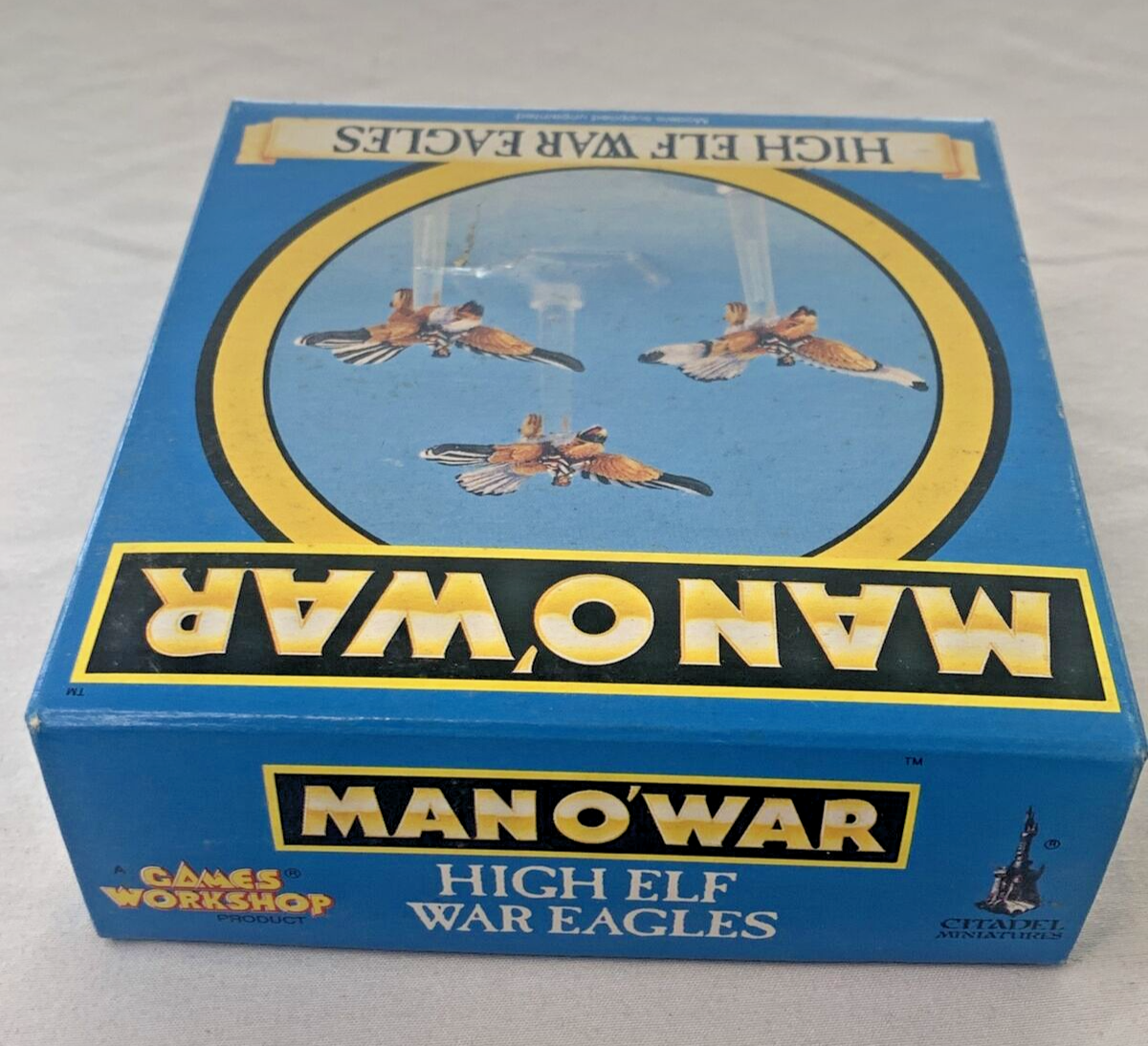 Games Workshop Man O' War High Elf War Eagles New Open Box