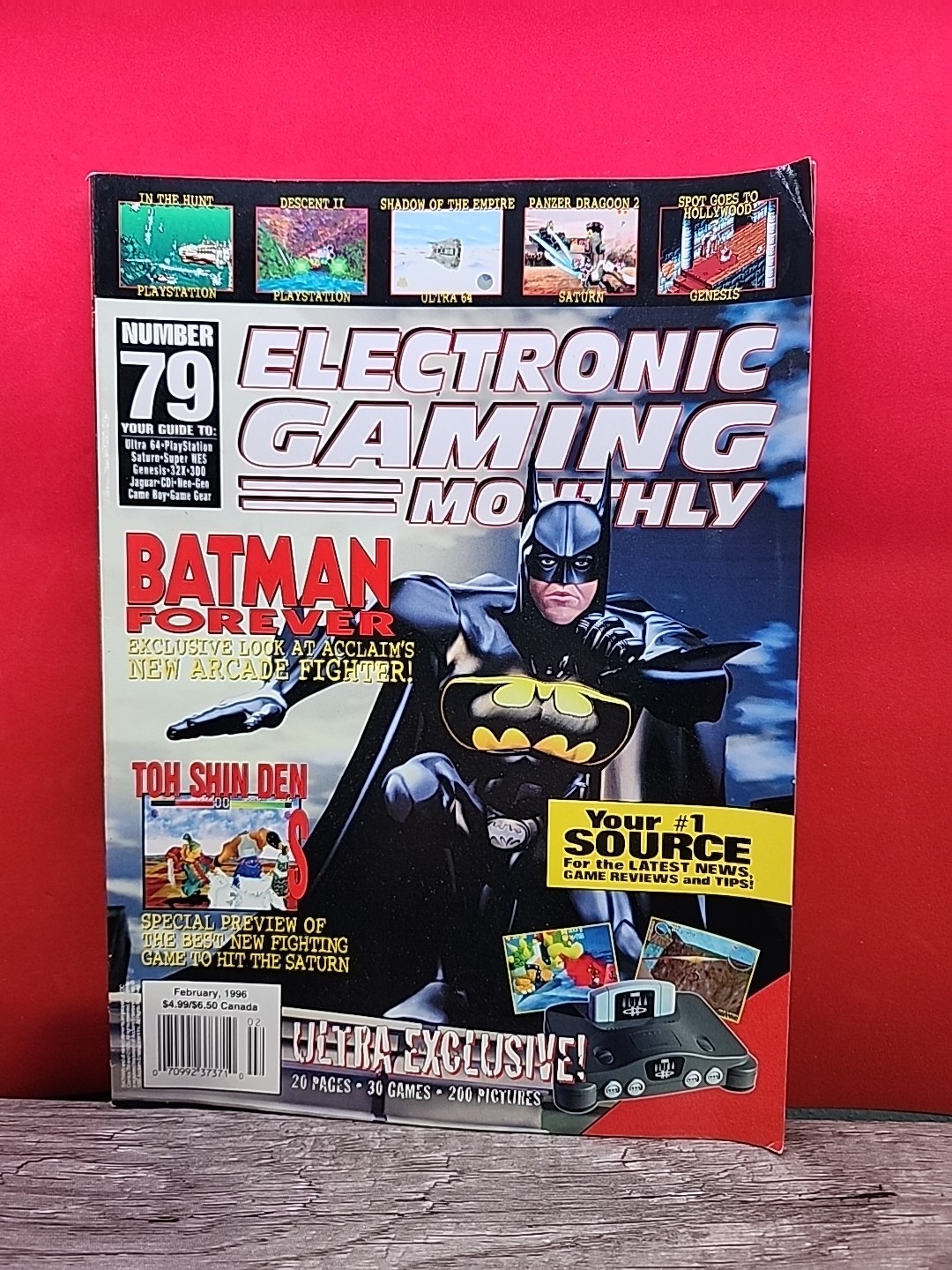 EGM Electronic Gaming Monthly • Issue 79 • February 1996 • Batman Forever